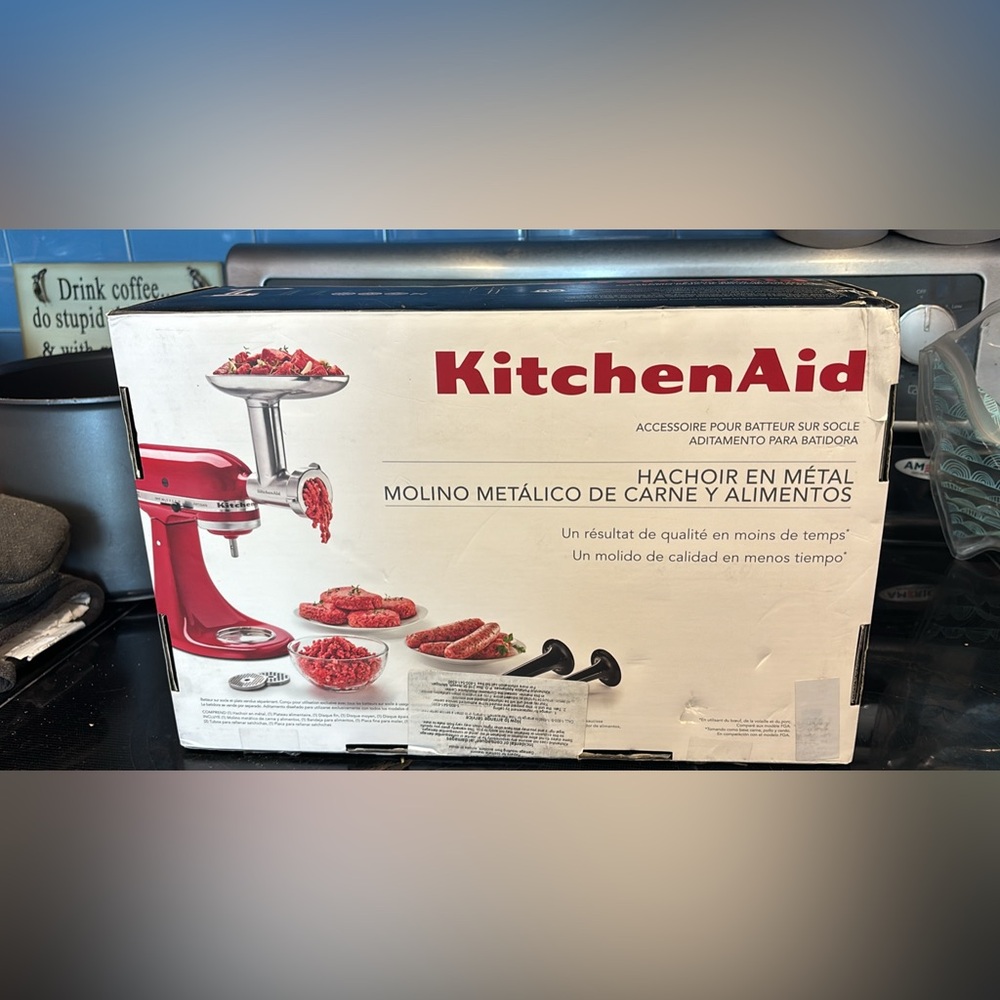 KitchenAid Metal Food Grinder Attachment